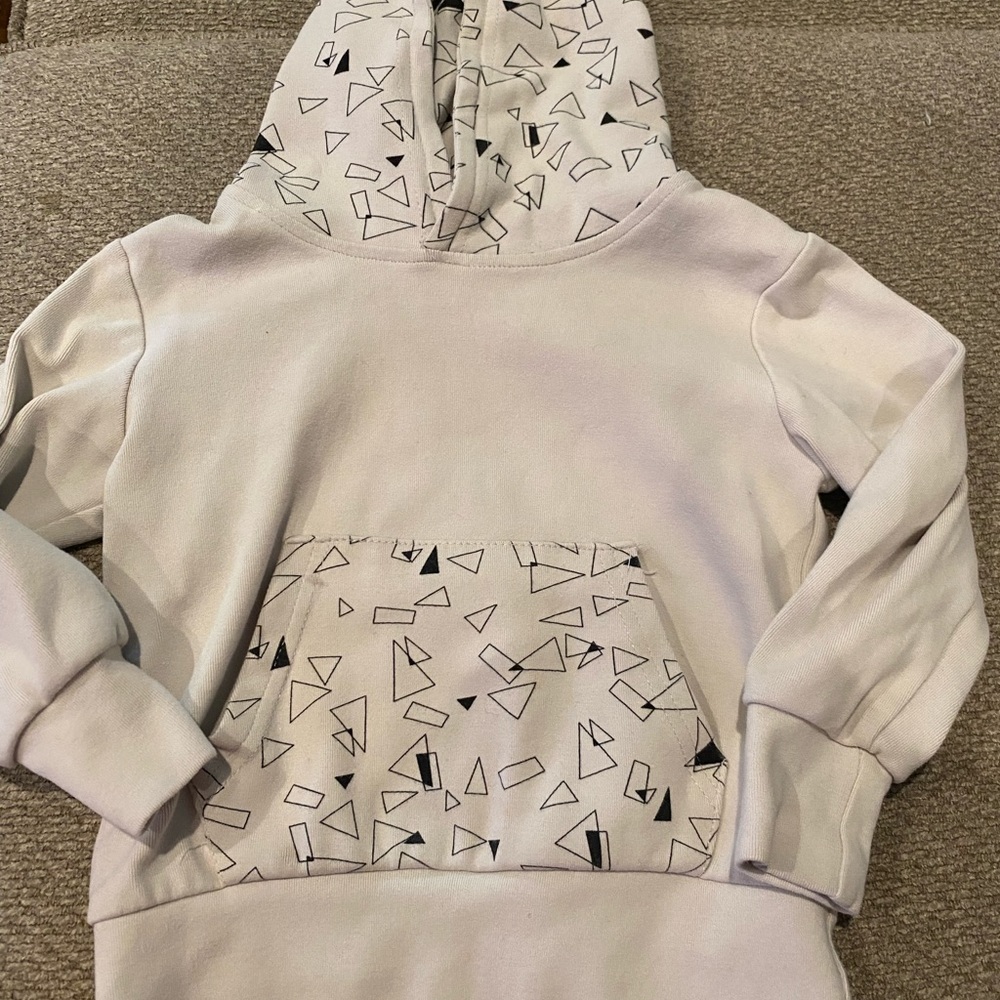 Little Bipsy Geo Metric Shape Hoodie
